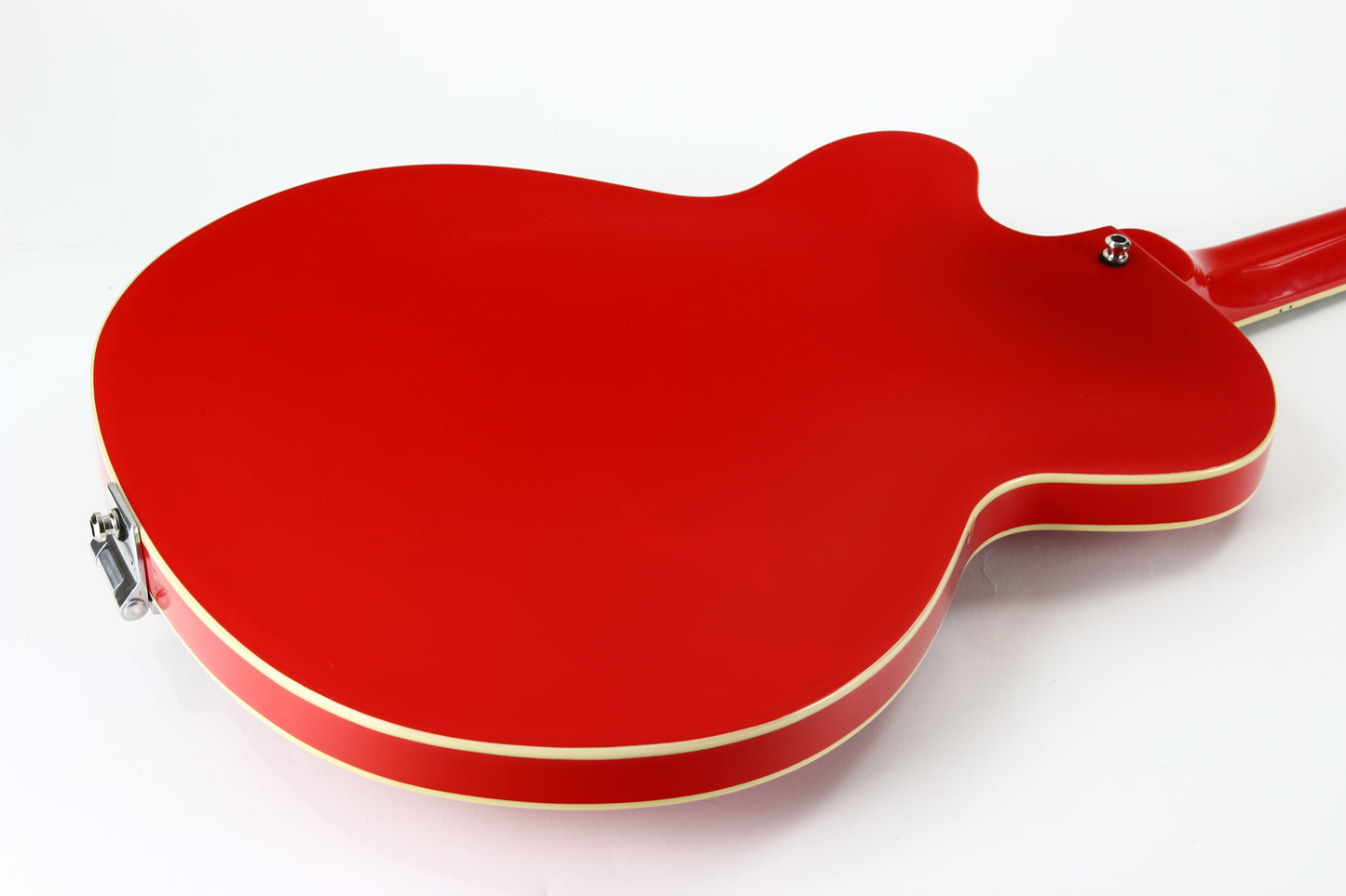 2014 Hofner HVSC-R Verythin Single Cut Red | Semi-Hollow, Minty, Original Hard Case