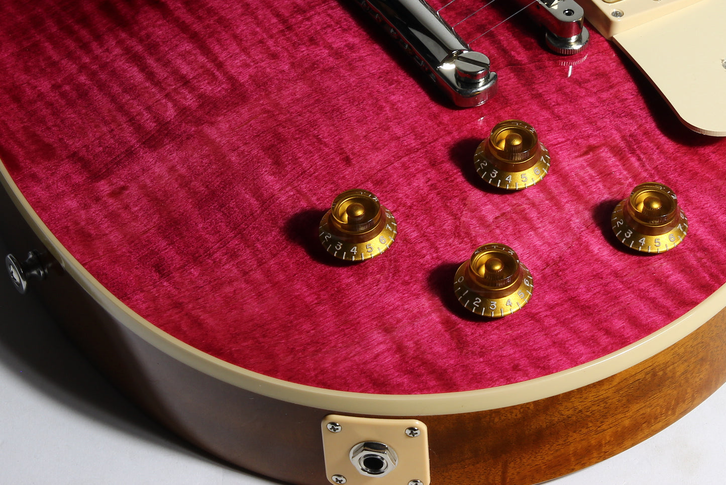 2023 Gibson USA '50s Les Paul Standard Fuchsia Figured Top! 1950s Neck Shape