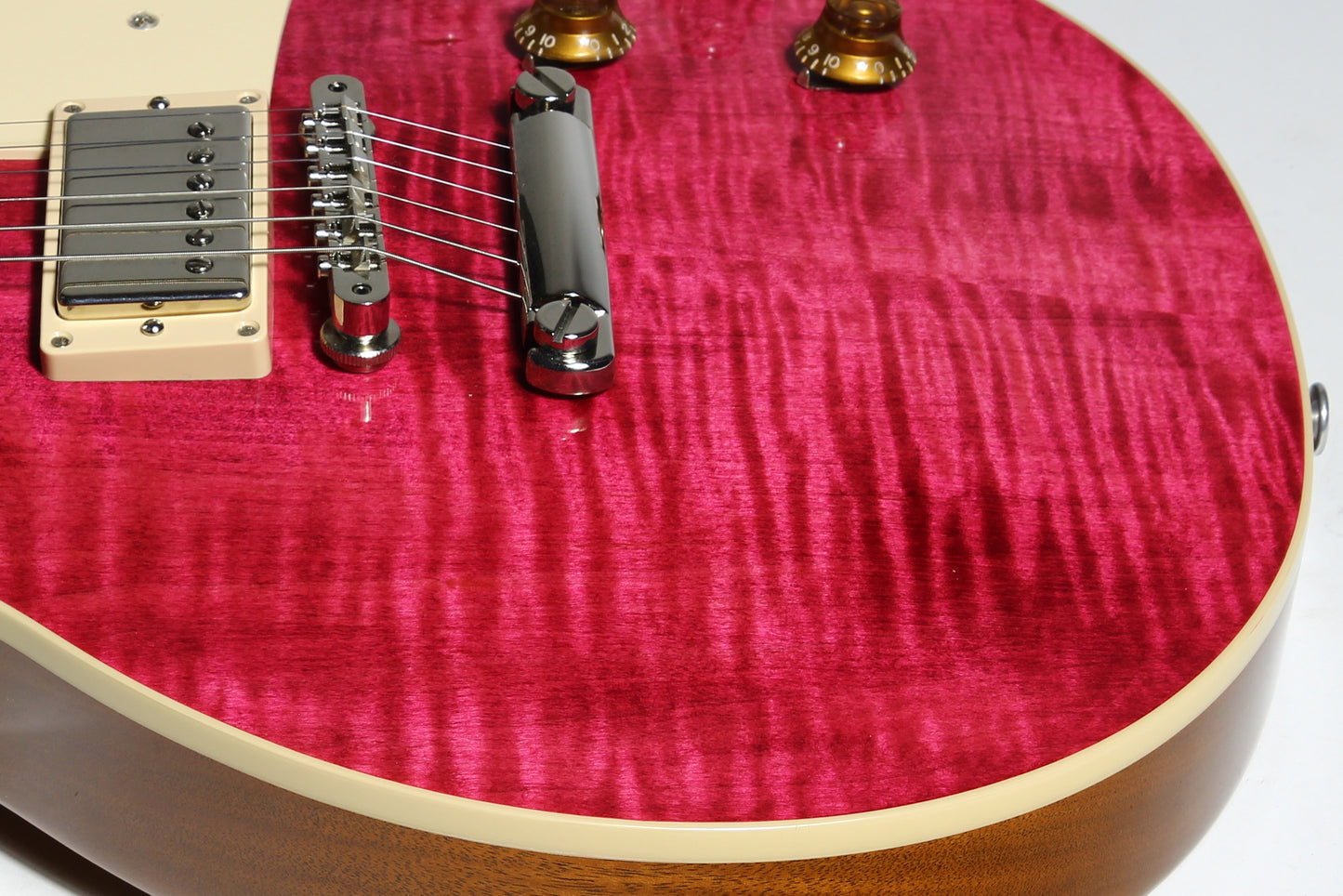 2023 Gibson USA '50s Les Paul Standard Fuchsia Figured Top! 1950s Neck Shape