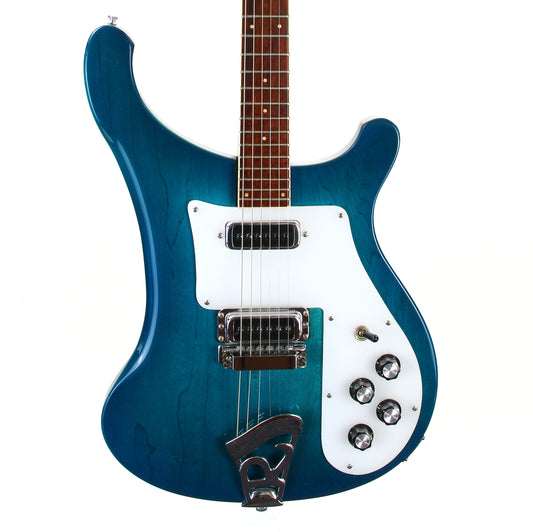 1975 Rickenbacker 480 Turquoise Blue Burst 4001 Guitar