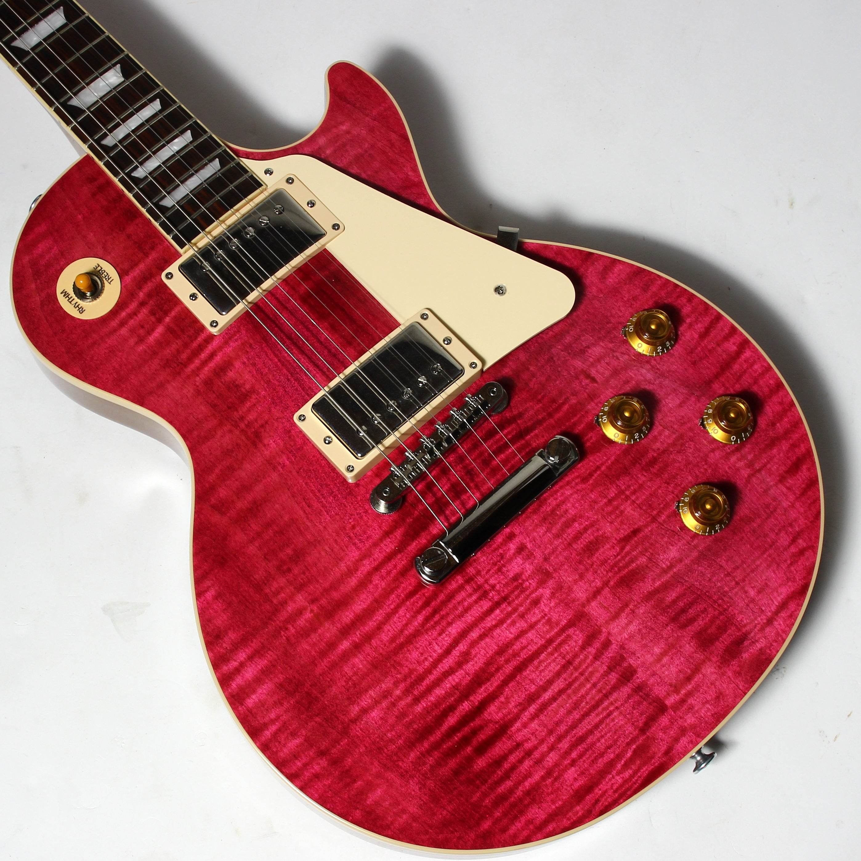 【新品同様】Gibson Les Paul Standard 50s 良杢 Gibson Les Paul Standard '50s Heritage Cherry Sunburst #203730118