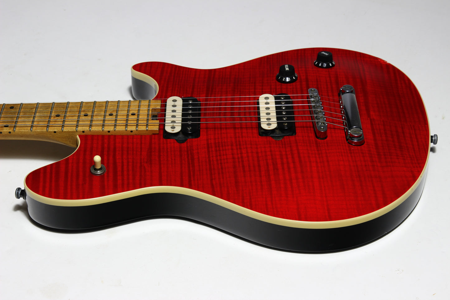 c 1999 Peavey EVH Wolfgang with Stop-Bar Tailpiece USA Standard | Eddie Van Halen Hardtail HT Red