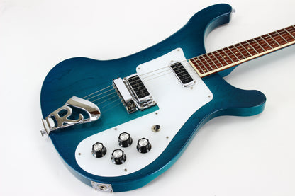 1975 Rickenbacker 480 AQUAGLO Turquoise Blue Burst 4001 Solidbody Electric Guitar! paul wilczynski