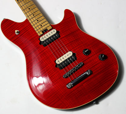 c 1999 Peavey EVH Wolfgang with Stop-Bar Tailpiece USA Standard | Eddie Van Halen Hardtail HT Red