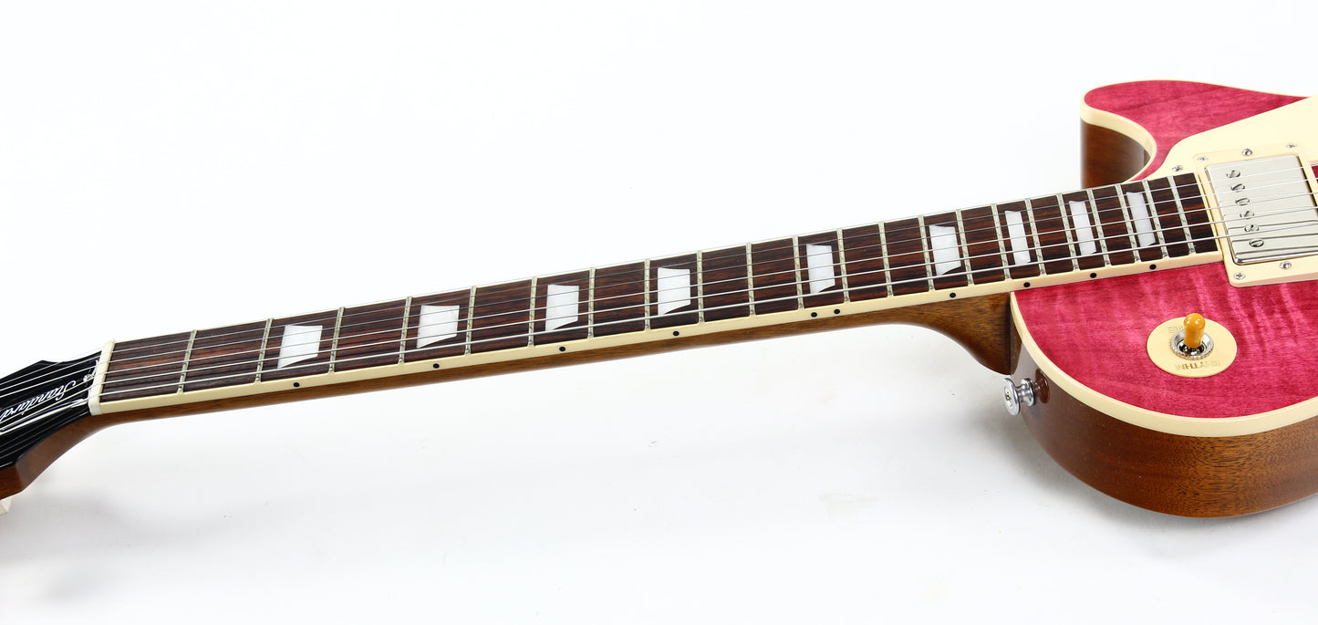 2023 Gibson USA '50s Les Paul Standard Fuchsia Figured Top! 1950s Neck Shape