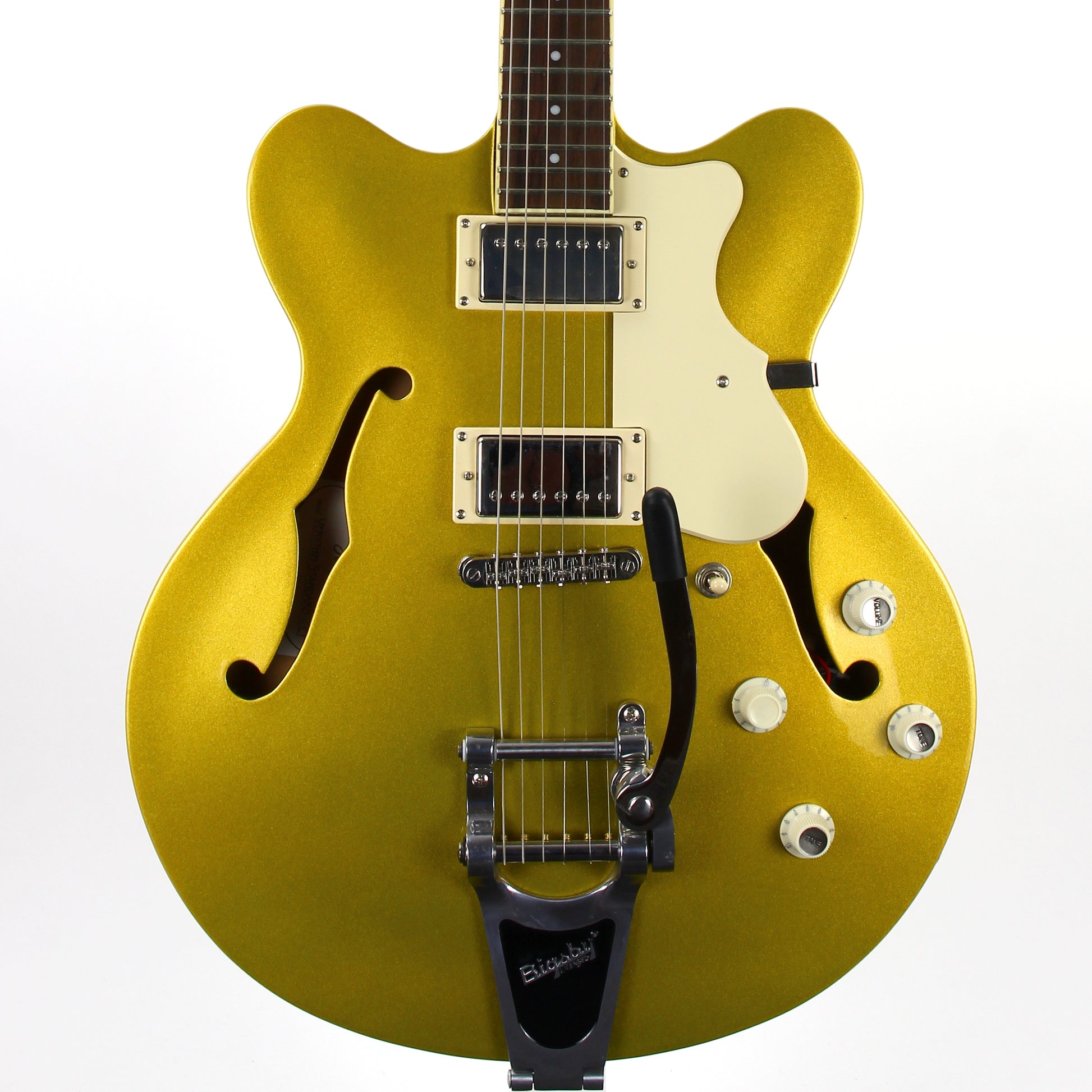 Hofner Verythin Limited Edition Gold Top, Bigsby HCT Contemporary