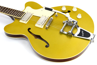 Hofner Verythin Limited Edition Gold Top, Bigsby HCT Contemporary