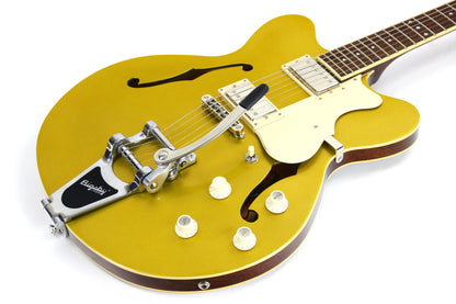 Hofner Verythin Limited Edition Gold Top, Bigsby HCT Contemporary