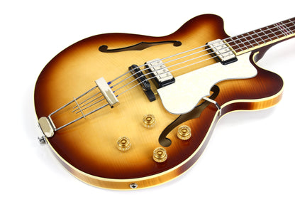 Hofner Contemporary Verythin Reissue Bass - Sunburst - HCT-500/7-SB-O