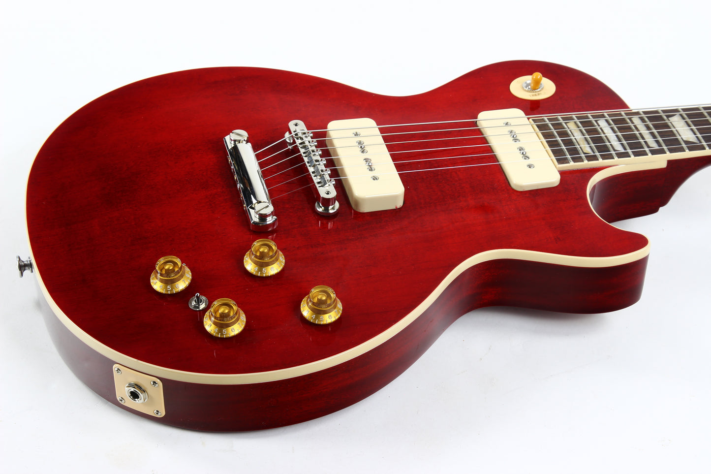 2025 Gibson USA Warren Haynes Les Paul Signature Model Transparent Red MINTY!