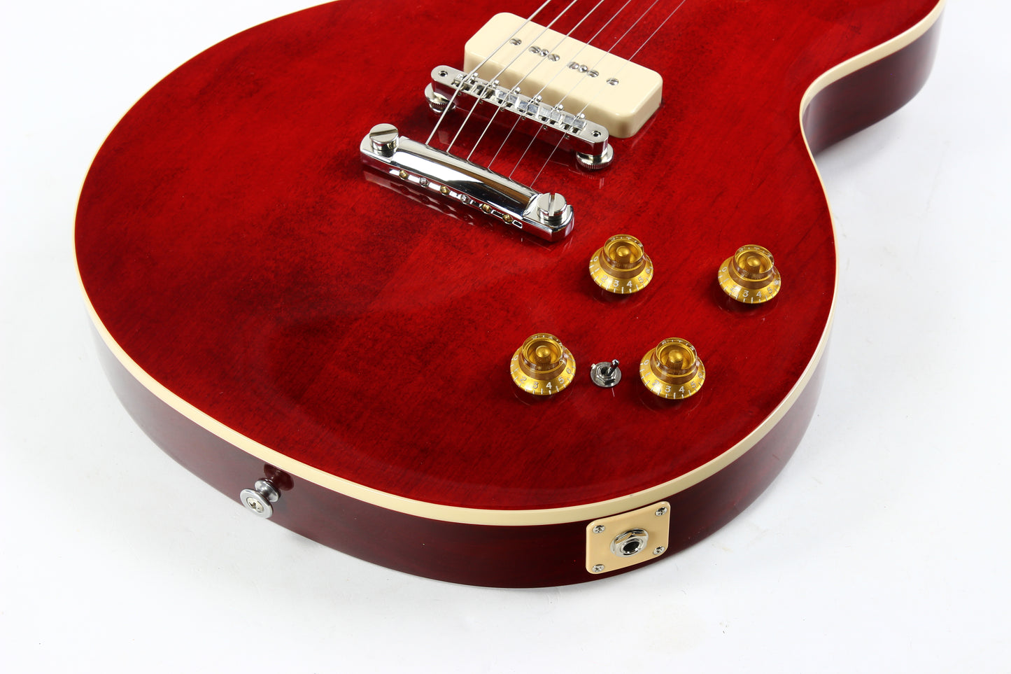 2025 Gibson USA Warren Haynes Les Paul Signature Model Transparent Red MINTY!