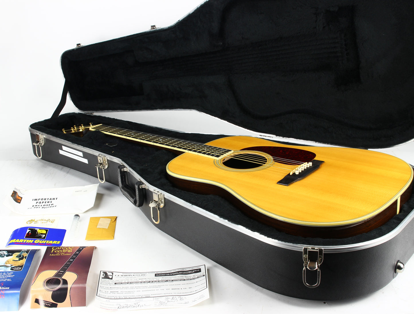 MINT! 1995 Martin D-35 30th Anniversary BRAZILIAN ROSEWOOD Limited Edition Acoustic Guitar 1965-1995