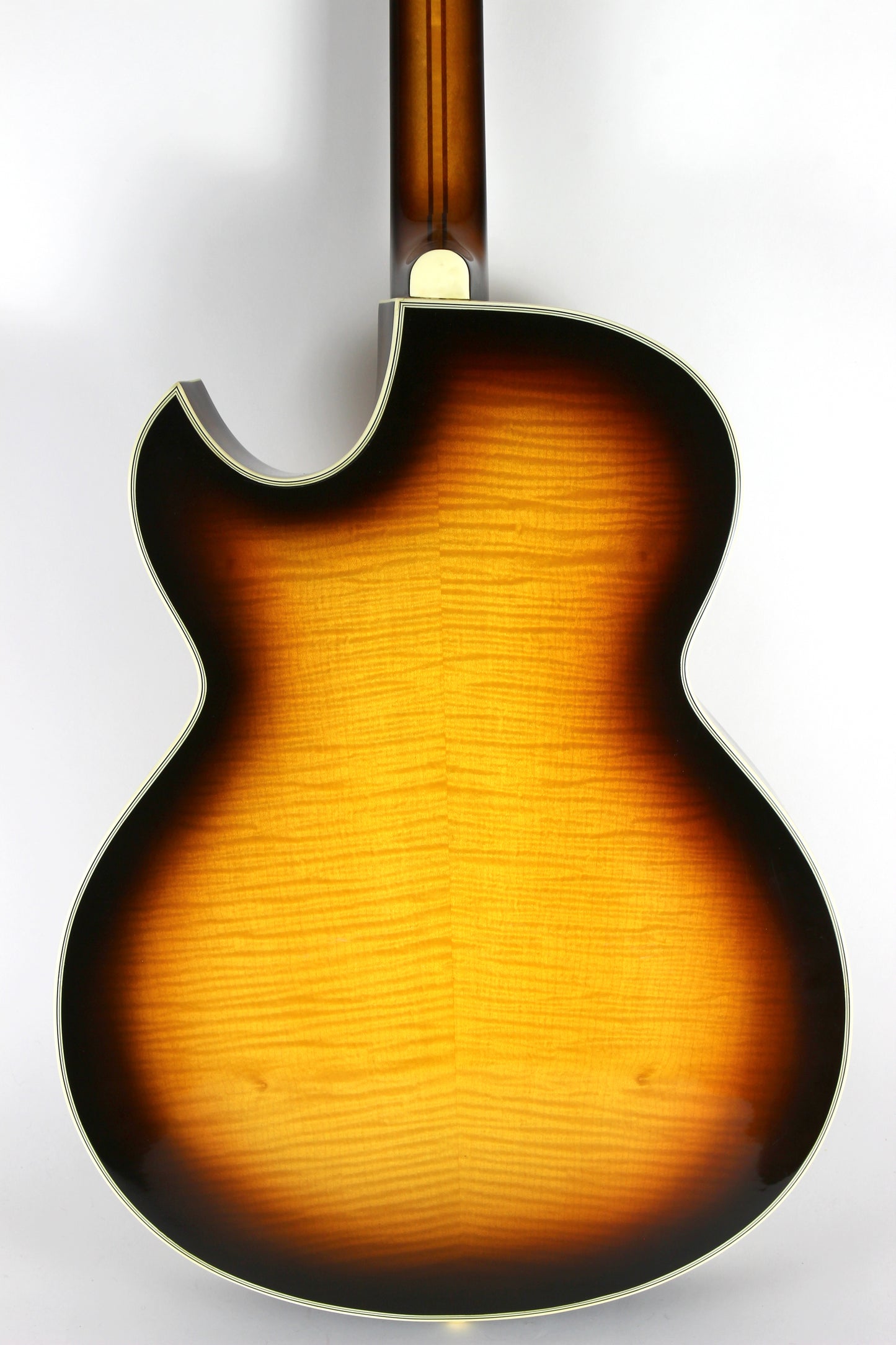 1967 Hofner President Florentine Model 66 Acoustic Archtop 5115-05 Brunette Sunburst