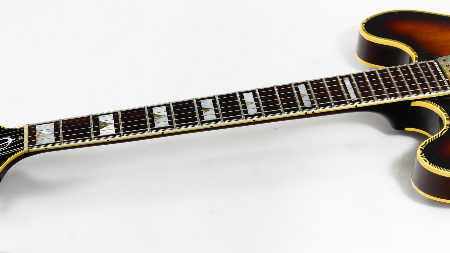 1967 Epiphone Sheraton E212T Sunburst Gibson Kalamazoo USA made Vintage Guitar ES-355 335