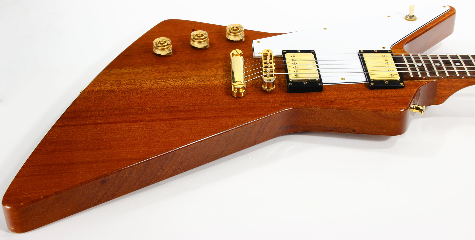 Left-Handed Explorer Chitarra Elettrica Corpo Solido HH Left-Handed Explorer Chitarra Elettrica Corpo Solido HH