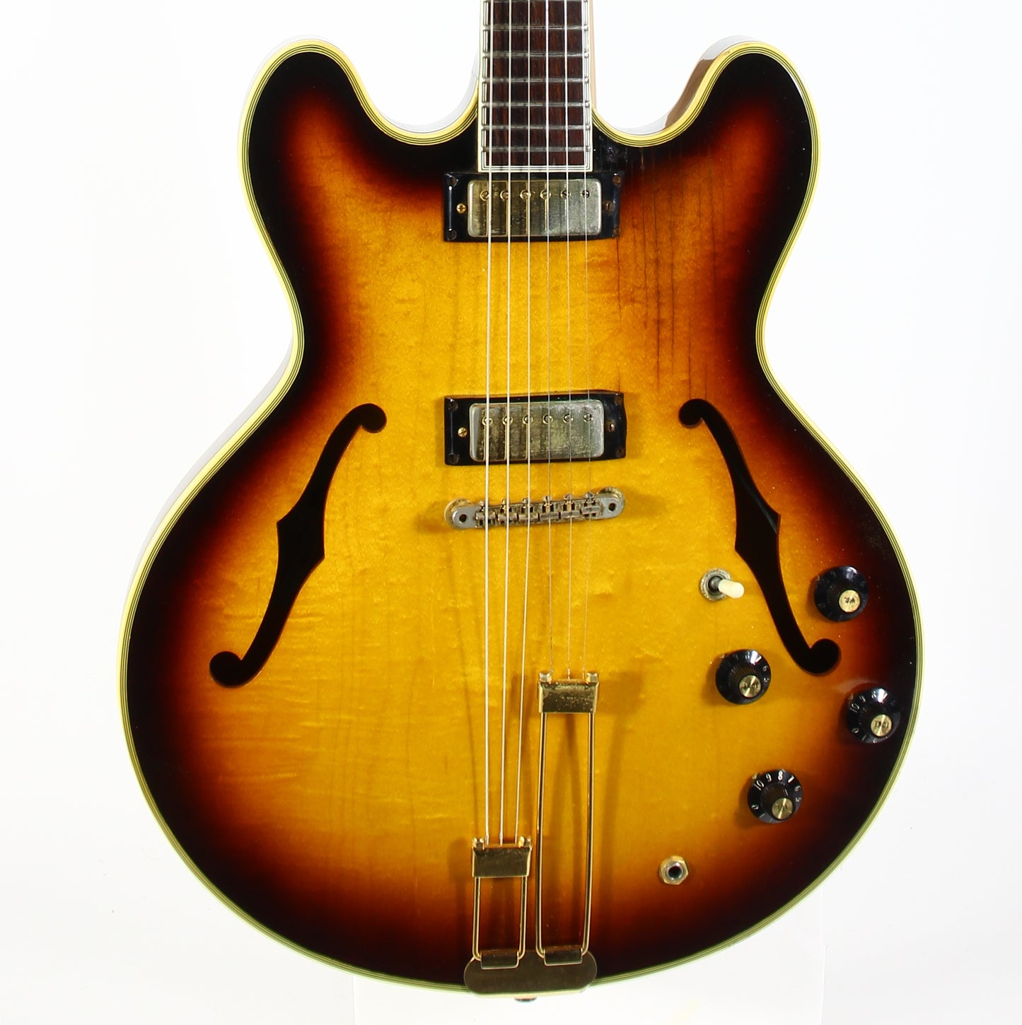 1967 Epiphone Sheraton E212T Sunburst Gibson Kalamazoo USA made Vintage Guitar ES-355 335