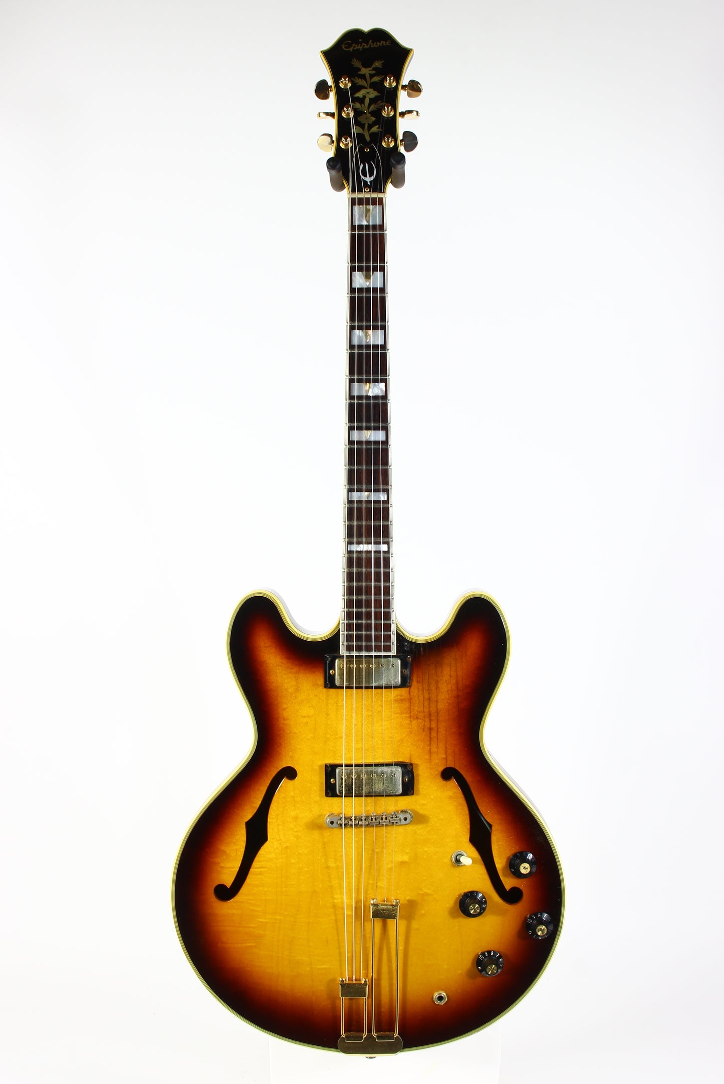 1967 Epiphone Sheraton E212T Sunburst Gibson Kalamazoo USA made Vintage Guitar ES-355 335