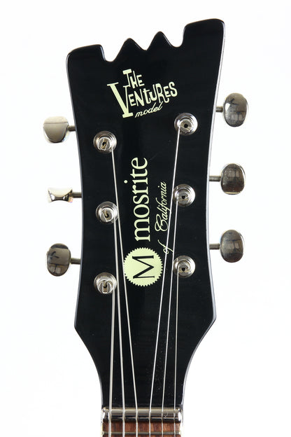 1990s Mosrite 1965 The Ventures Reissue Excellent Made in Japan (KUROKUMO) - w Original Hard Case