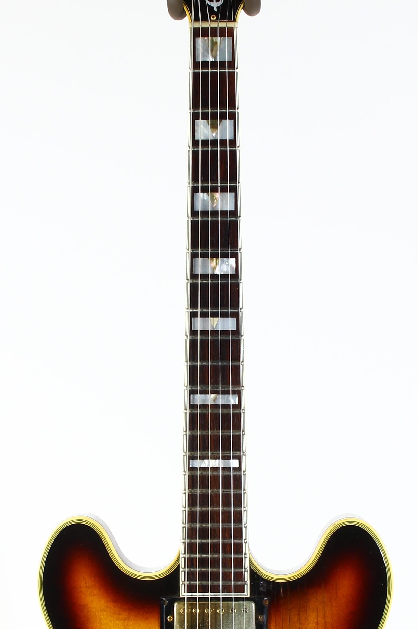 1967 Epiphone Sheraton E212T Sunburst Gibson Kalamazoo USA made Vintage Guitar ES-355 335