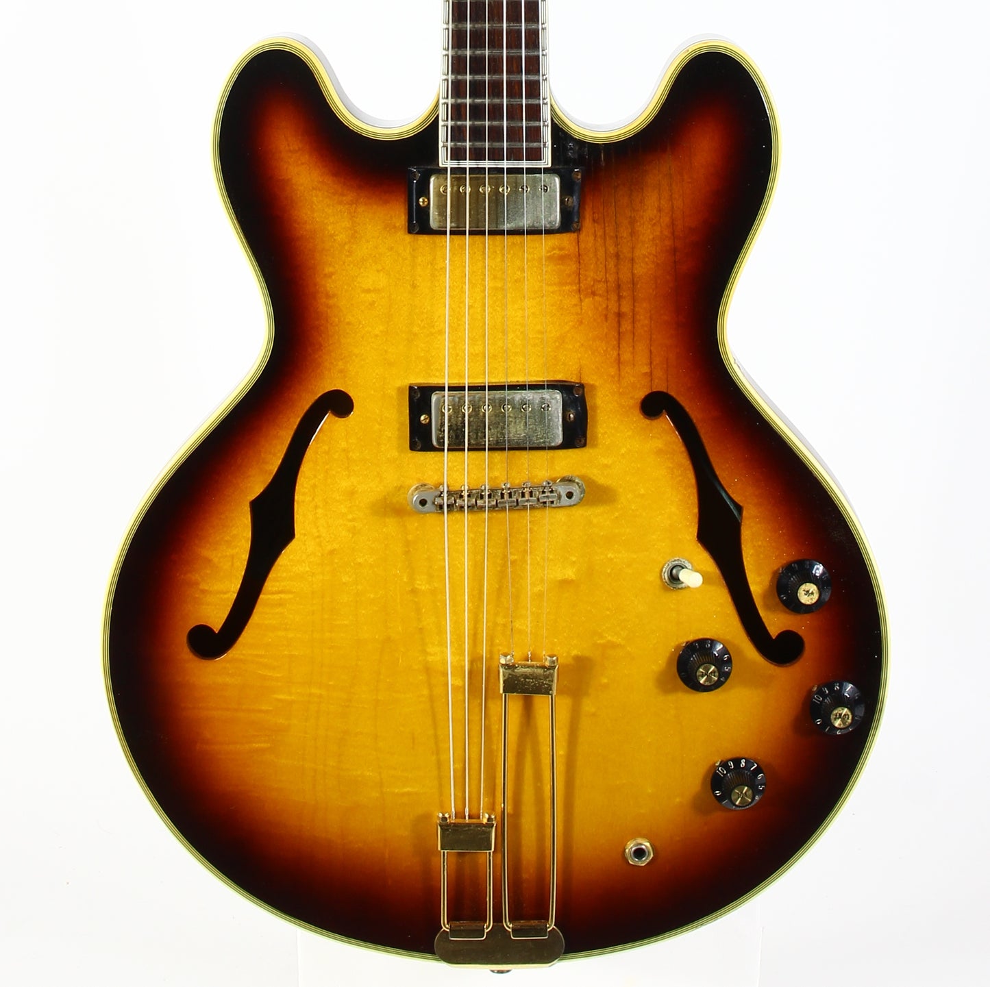 1967 Epiphone Sheraton E212T Sunburst Gibson Kalamazoo USA made Vintage Guitar ES-355 335