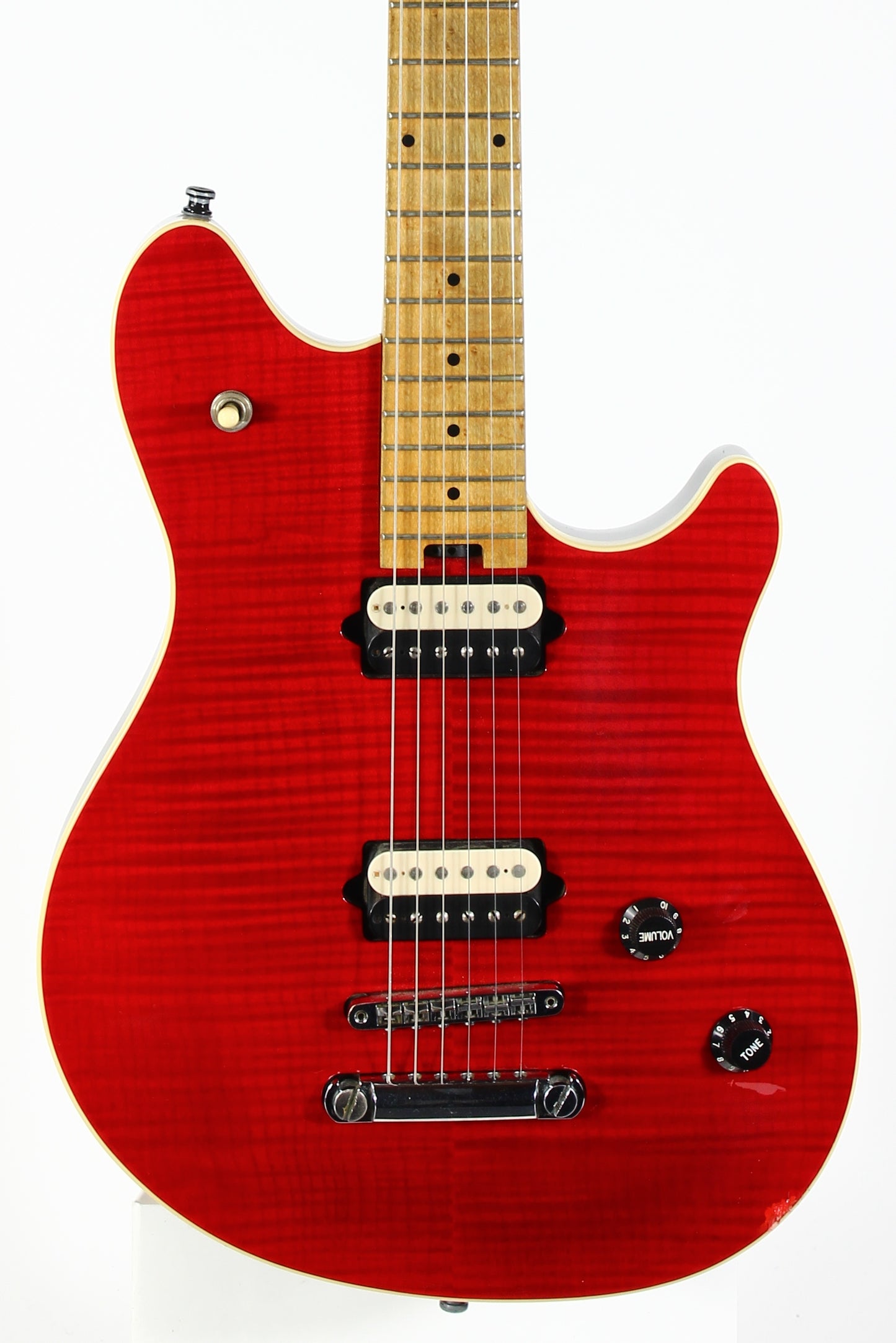 c 1999 Peavey EVH Wolfgang with Stop-Bar Tailpiece USA Standard | Eddie Van Halen Hardtail HT Red
