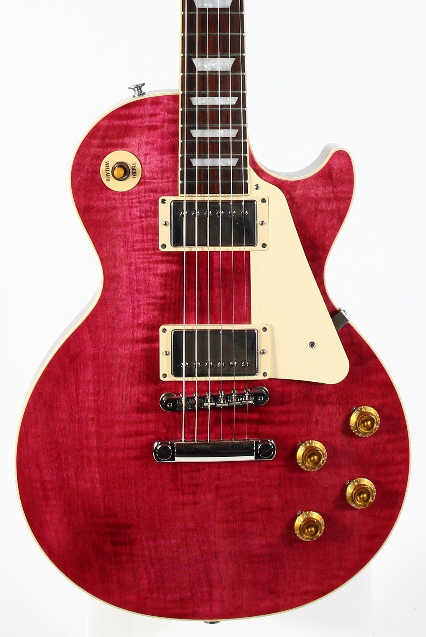 2023 Gibson USA '50s Les Paul Standard Fuchsia Figured Top! 1950s Neck Shape