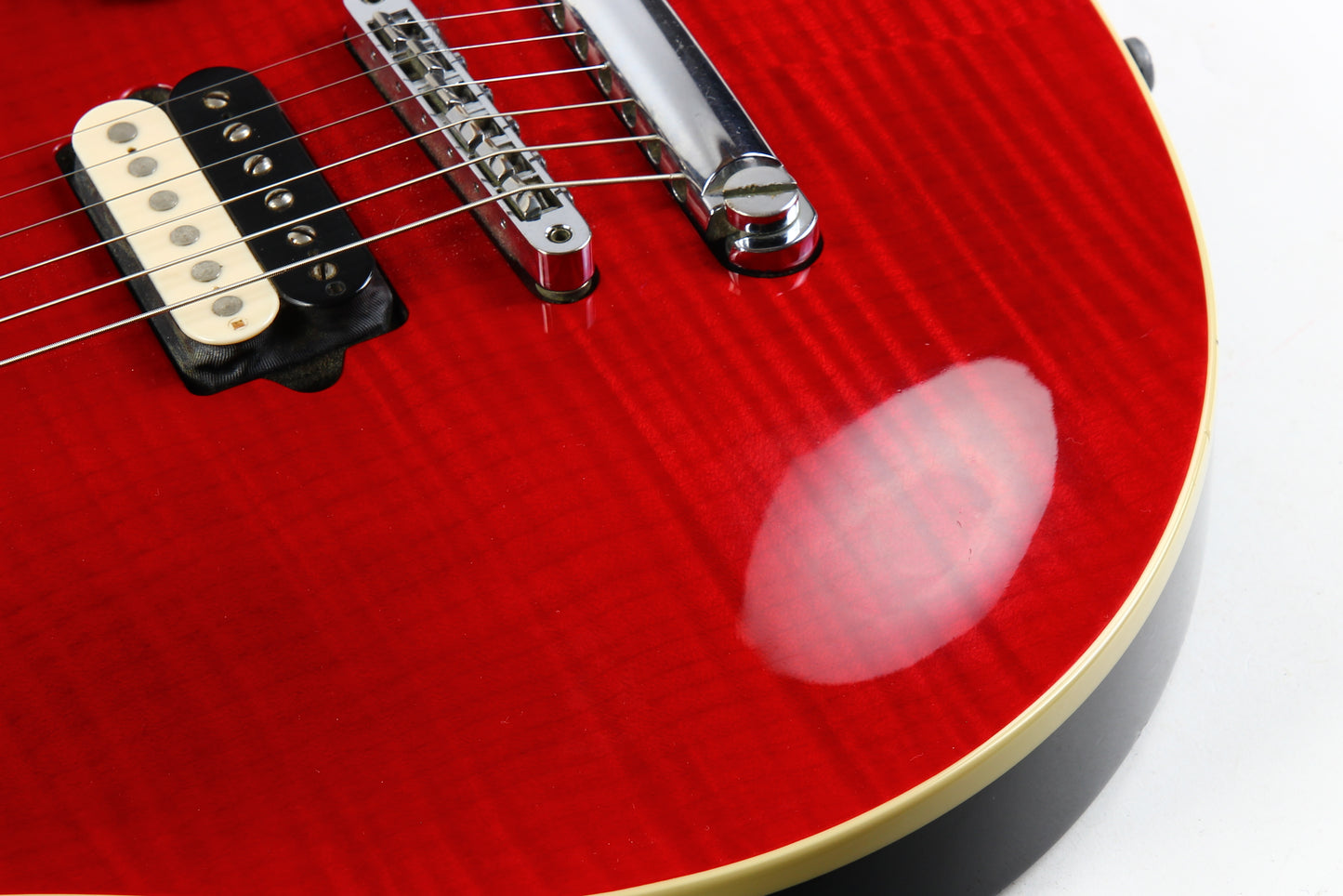 c 1999 Peavey EVH Wolfgang with Stop-Bar Tailpiece USA Standard | Eddie Van Halen Hardtail HT Red