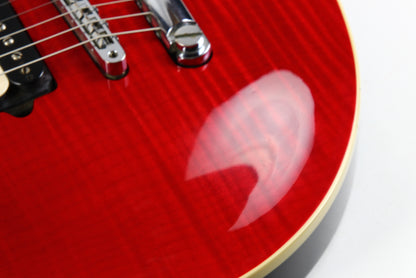 c 1999 Peavey EVH Wolfgang with Stop-Bar Tailpiece USA Standard | Eddie Van Halen Hardtail HT Red