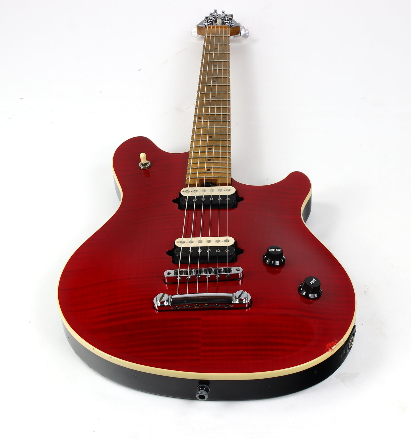 c 1999 Peavey EVH Wolfgang with Stop-Bar Tailpiece USA Standard | Eddie Van Halen Hardtail HT Red