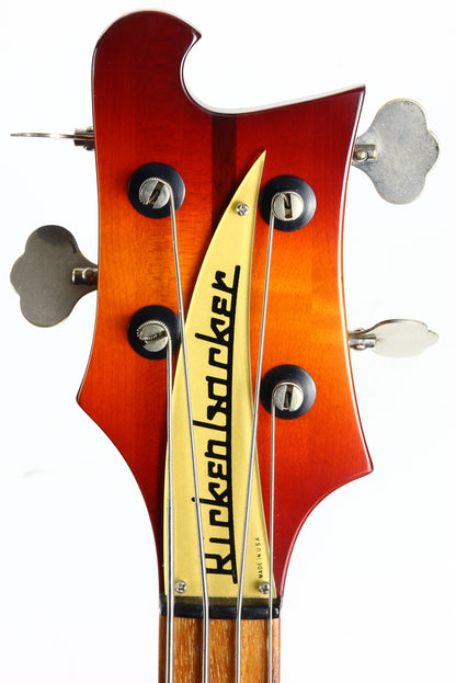 1975 Rickenbacker 4000 Amber Fireglo | 1950s Tribute, Gold Pickguard paul wilczynski