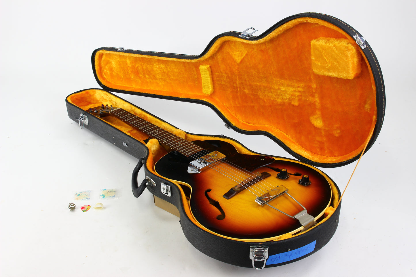 1968 Gibson ES-125T 3/4 Sunburst | Vintage Electric Guitar, P-90 Pickup, Hollowbody