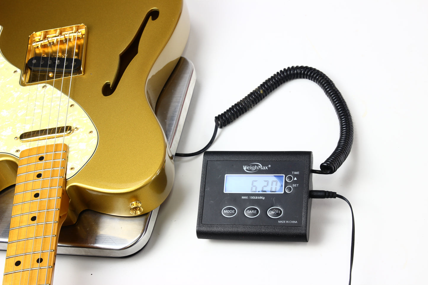 1990 Fender Custom Shop MASTERBUILT 60s Telecaster Thinline FRED STUART All-Gold