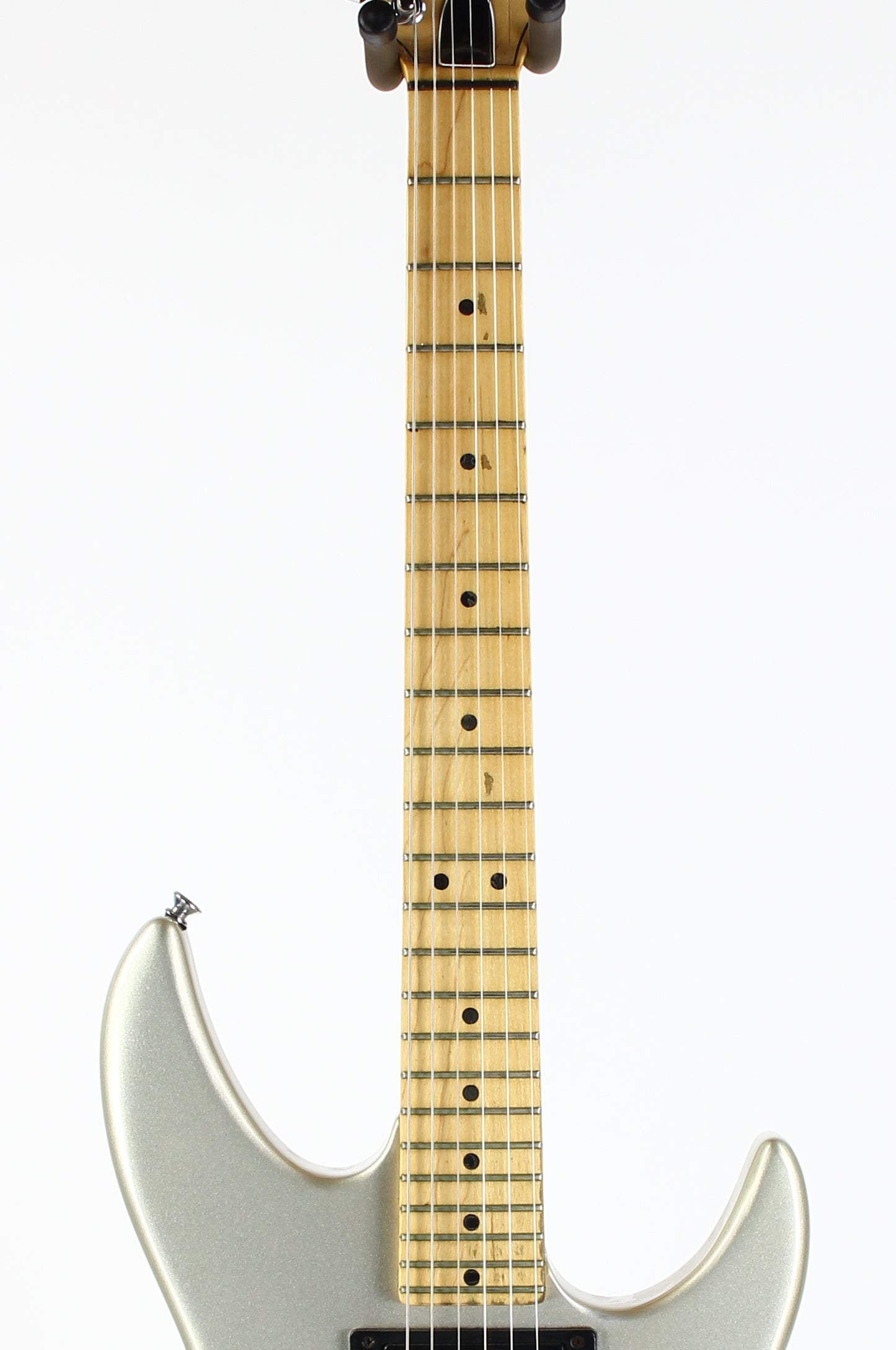 1984 Peavey Mystic USA-Made Vintage Electric Guitar | Silver w Tremolo, Original Case!