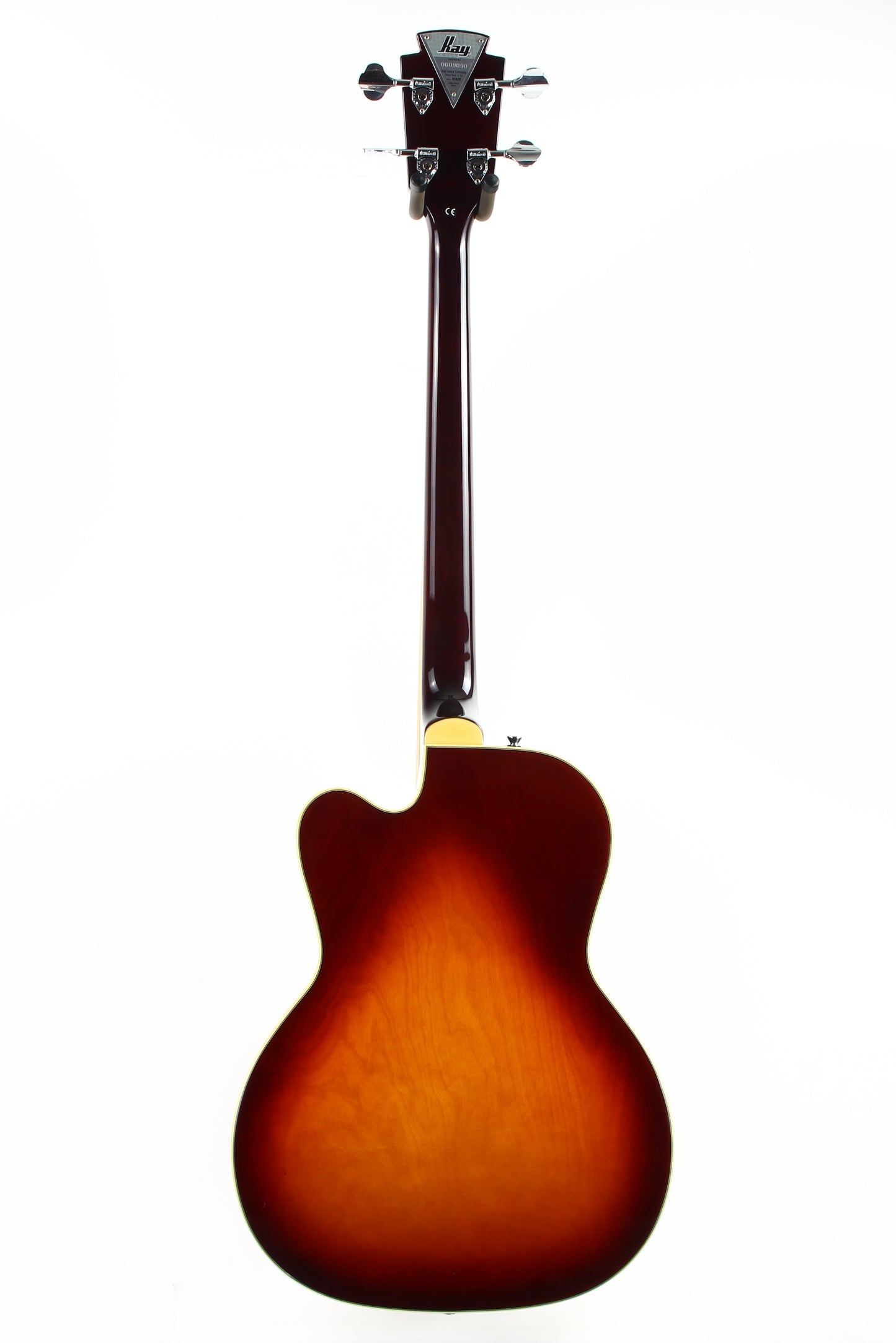 Kay by Roger Fritz K162v Electric Pro Bass Howlin Wolf 50s Reissue Vintage Cherry Sunburst