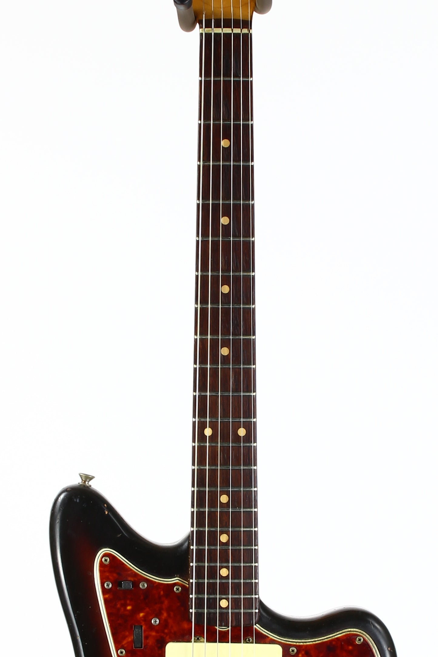 1961 Fender Jazzmaster Sunburst Vintage | 100% Original & Hard Case, Slab Board Neck, Offset Guitar