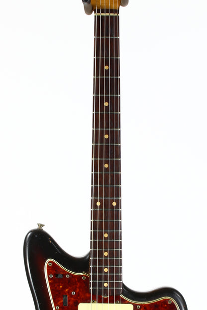 1961 Fender Jazzmaster Sunburst Vintage | 100% Original & Hard Case, Slab Board Neck, Offset Guitar