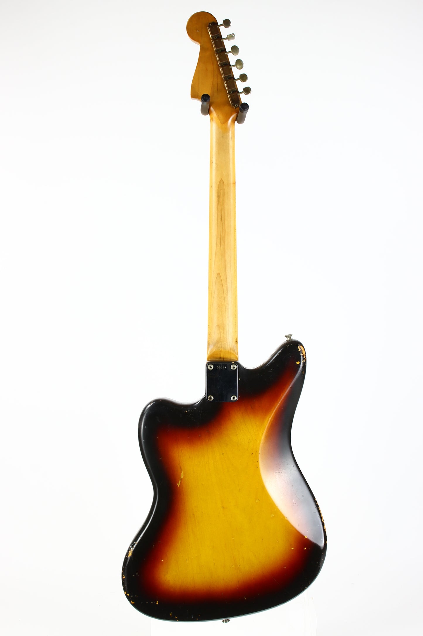 1961 Fender Jazzmaster Sunburst Vintage | 100% Original & Hard Case, Slab Board Neck, Offset Guitar