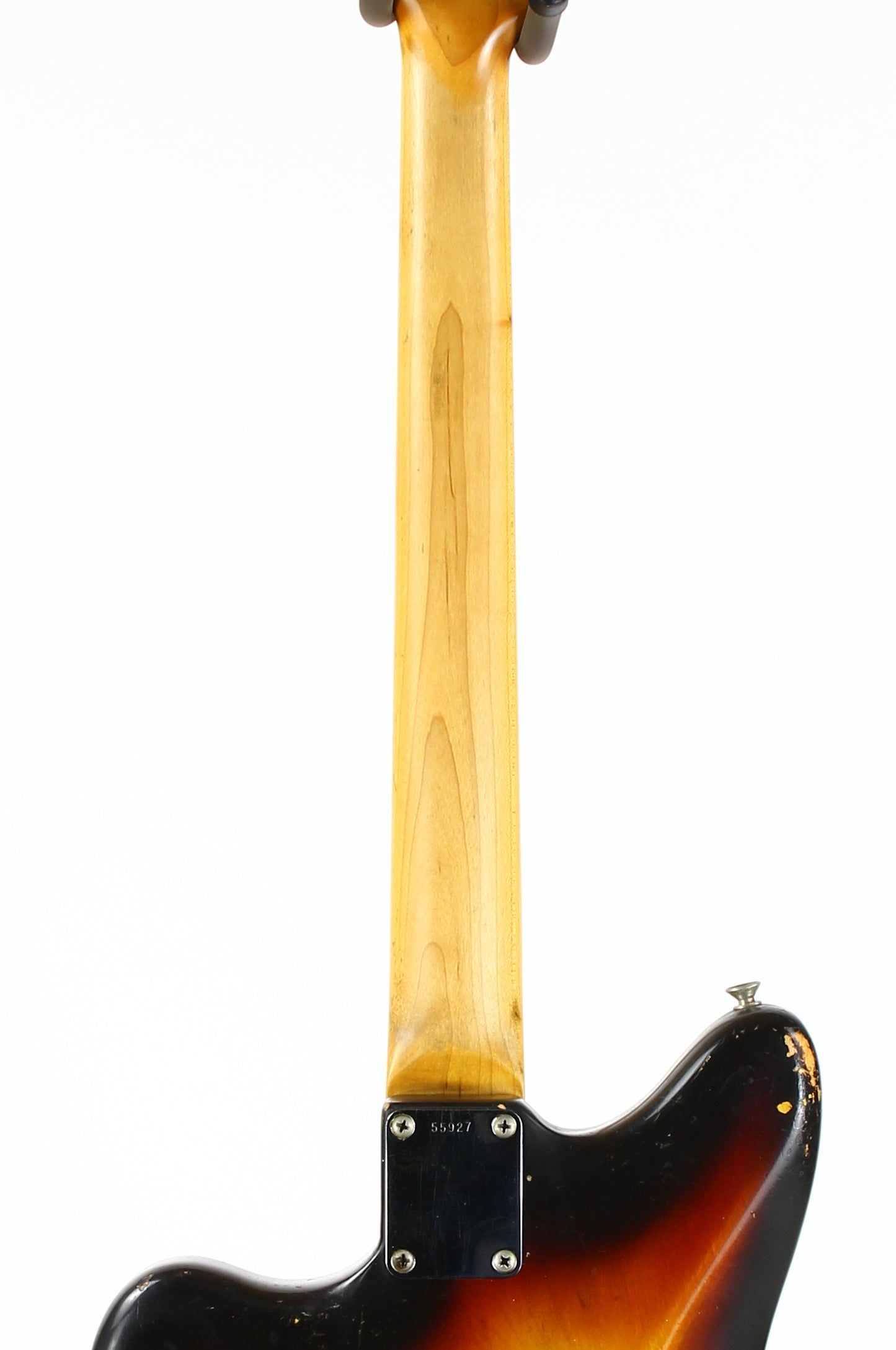 1961 Fender Jazzmaster Sunburst Vintage | 100% Original & Hard Case, Slab Board Neck, Offset Guitar