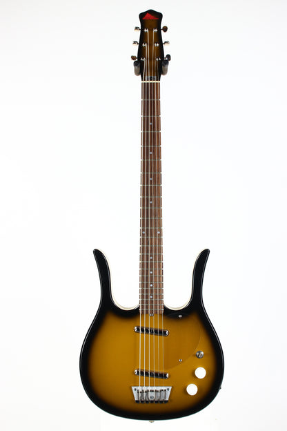 Jerry Jones USA Neptune Longhorn Baritone Bass Guitar VI 6-String Guitar | ONE OFF Gold Burst