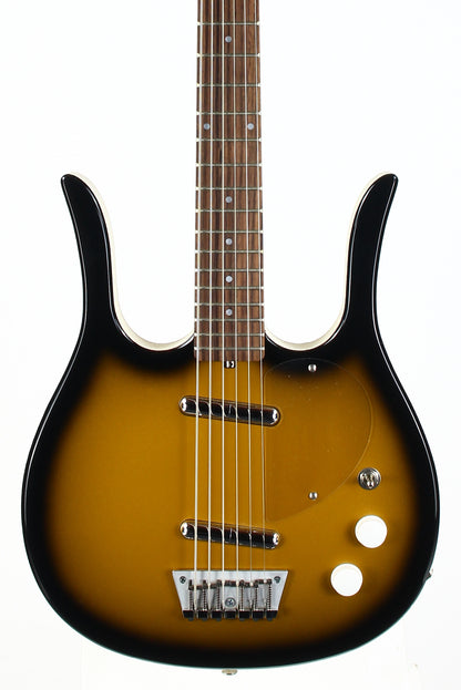 Jerry Jones USA Neptune Longhorn Baritone Bass Guitar VI 6-String Guitar | ONE OFF Gold Burst