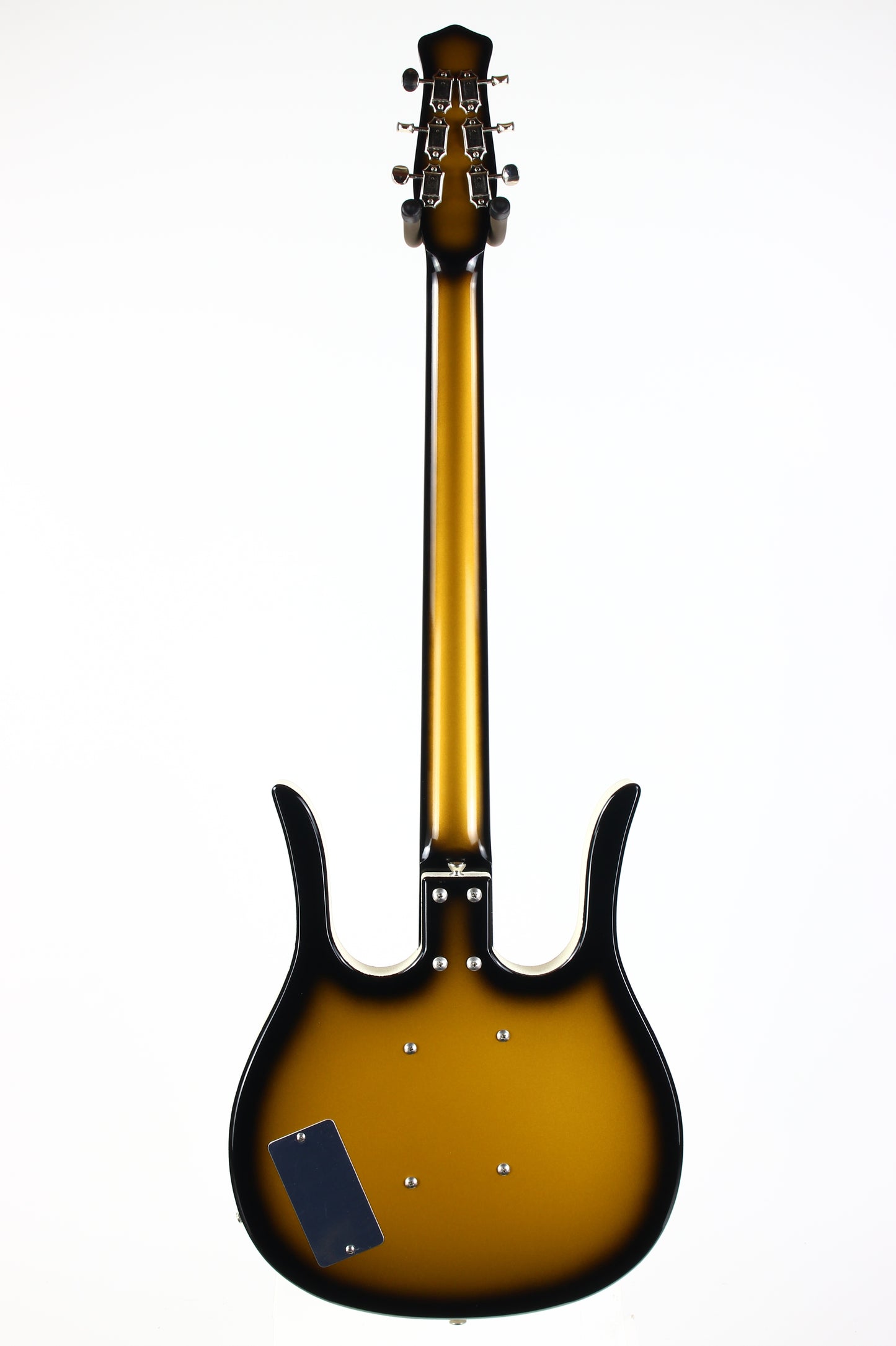 Jerry Jones USA Neptune Longhorn Baritone Bass Guitar VI 6-String Guitar | ONE OFF Gold Burst