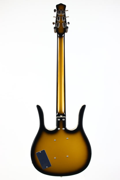 Jerry Jones USA Neptune Longhorn Baritone Bass Guitar VI 6-String Guitar | ONE OFF Gold Burst