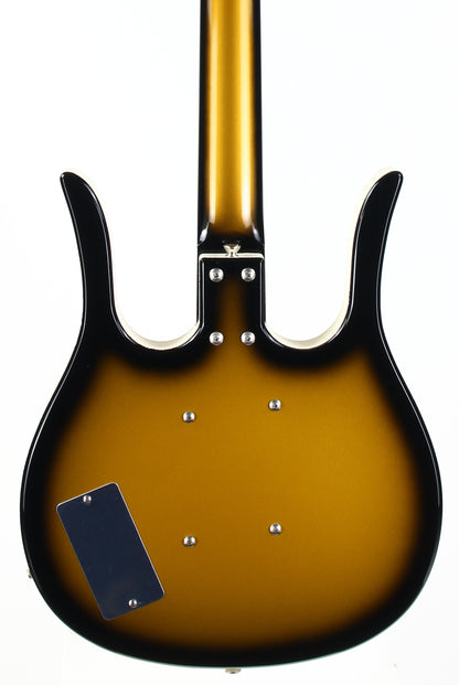 Jerry Jones USA Neptune Longhorn Baritone Bass Guitar VI 6-String Guitar | ONE OFF Gold Burst