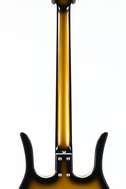 Jerry Jones USA Neptune Longhorn Baritone Bass Guitar VI 6-String Guitar | ONE OFF Gold Burst