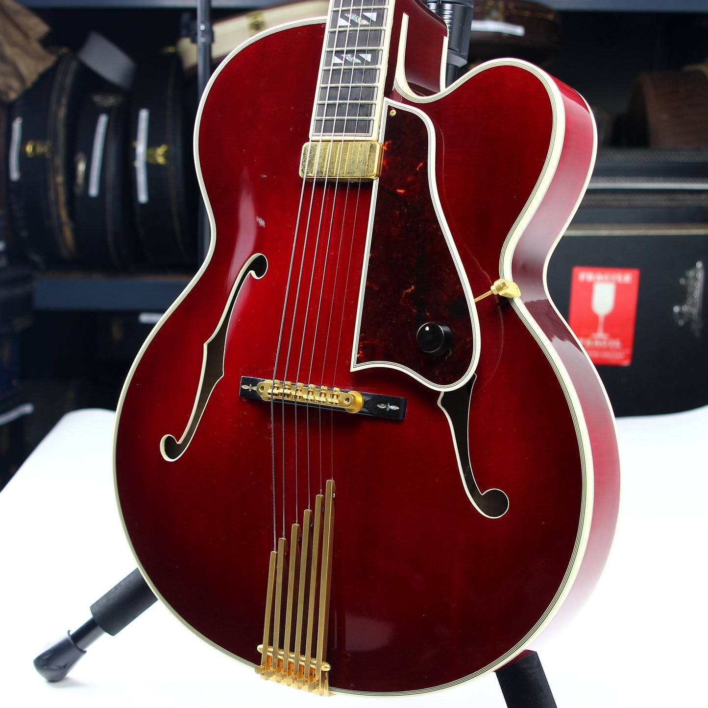 2006 Gibson Custom Shop Master Model Le Grand - L-5, Super 400 Specs, Johnny Smith Electric Archtop Guitar James Hutchins, Dark Wine Burst!