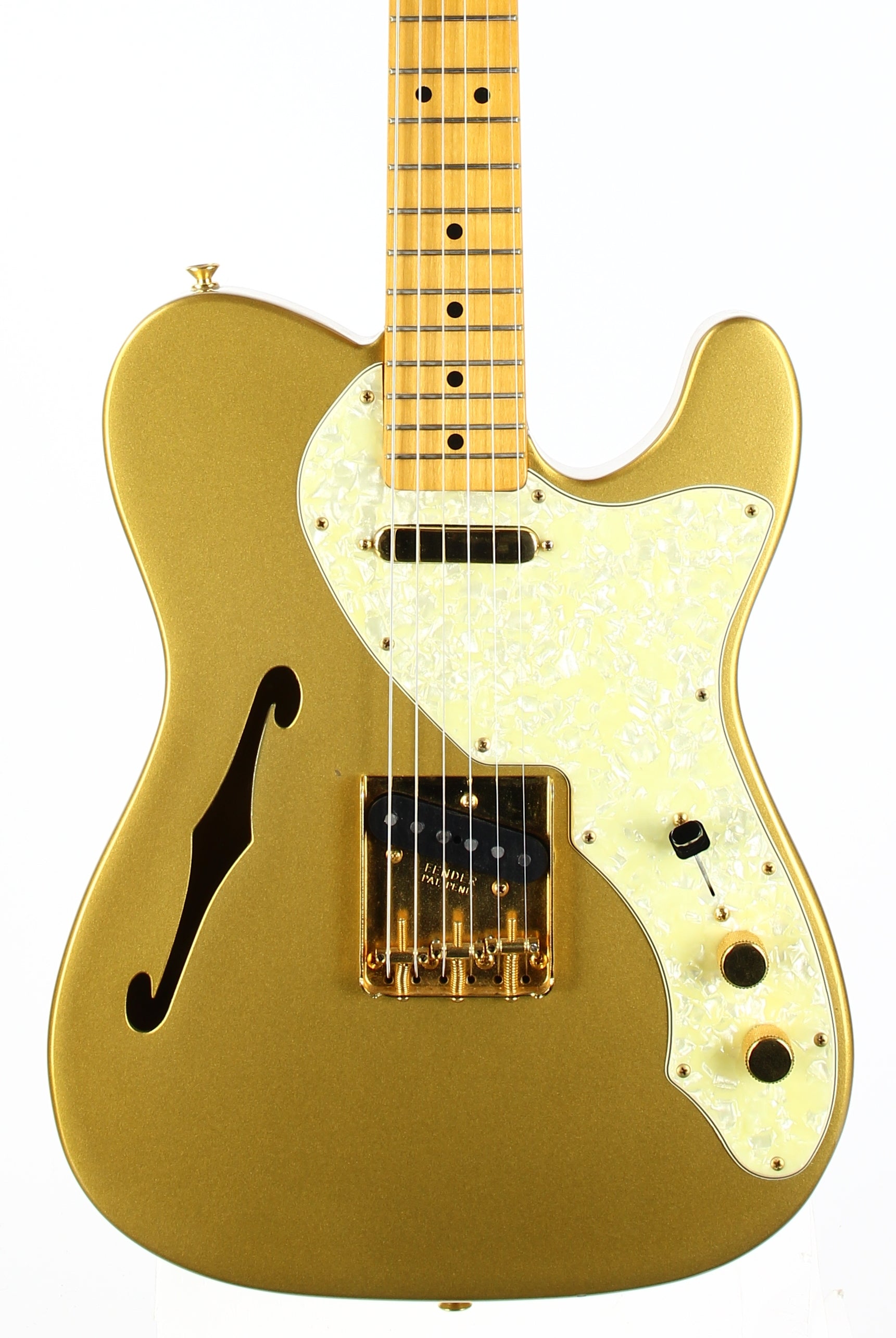 1990 Fender Custom Shop MASTERBUILT Telecaster Thinline FRED STUART All-Gold