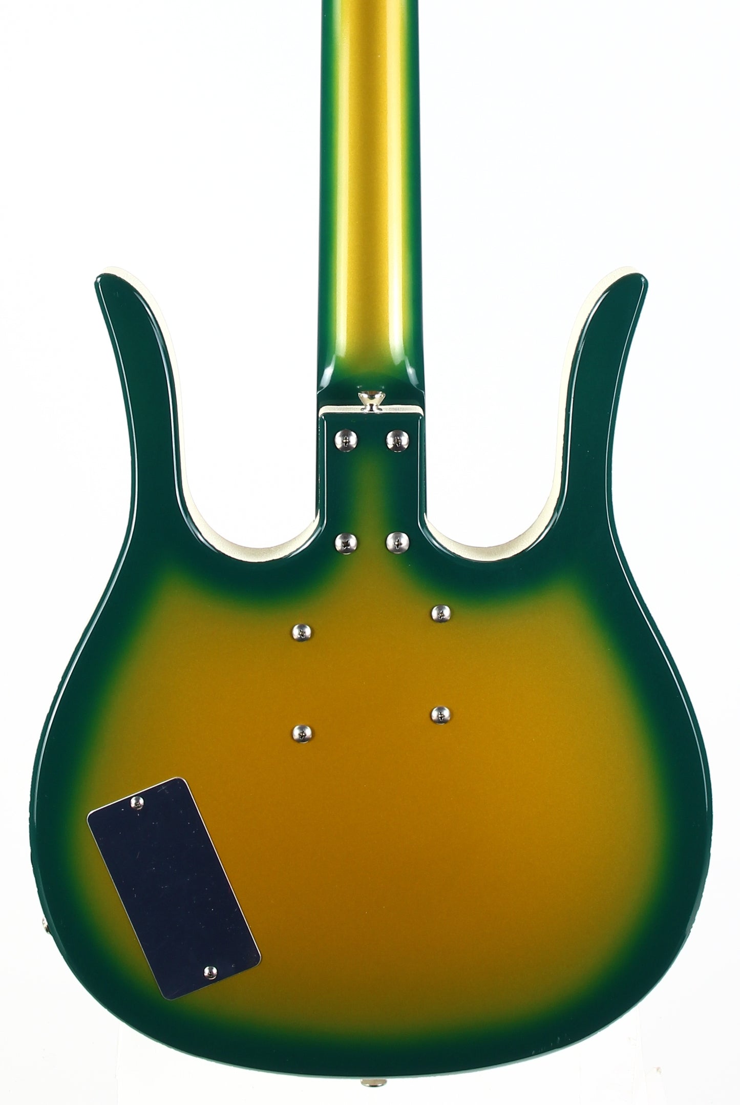 Jerry Jones USA Neptune Longhorn GUITARLIN 6-String Guitar | ONE OFF Green Burst 31 Frets