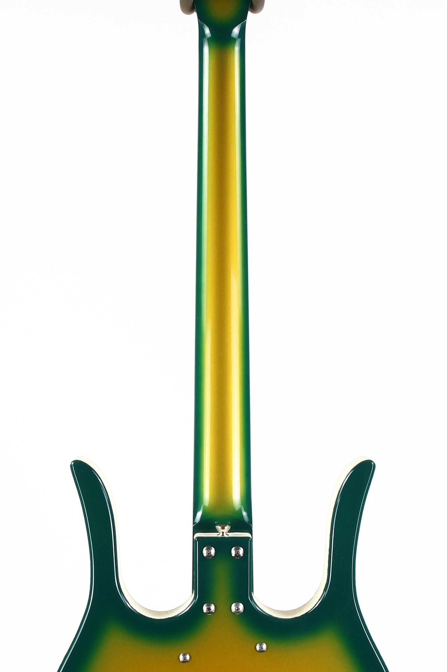 Jerry Jones USA Neptune Longhorn GUITARLIN 6-String Guitar | ONE OFF Green Burst 31 Frets