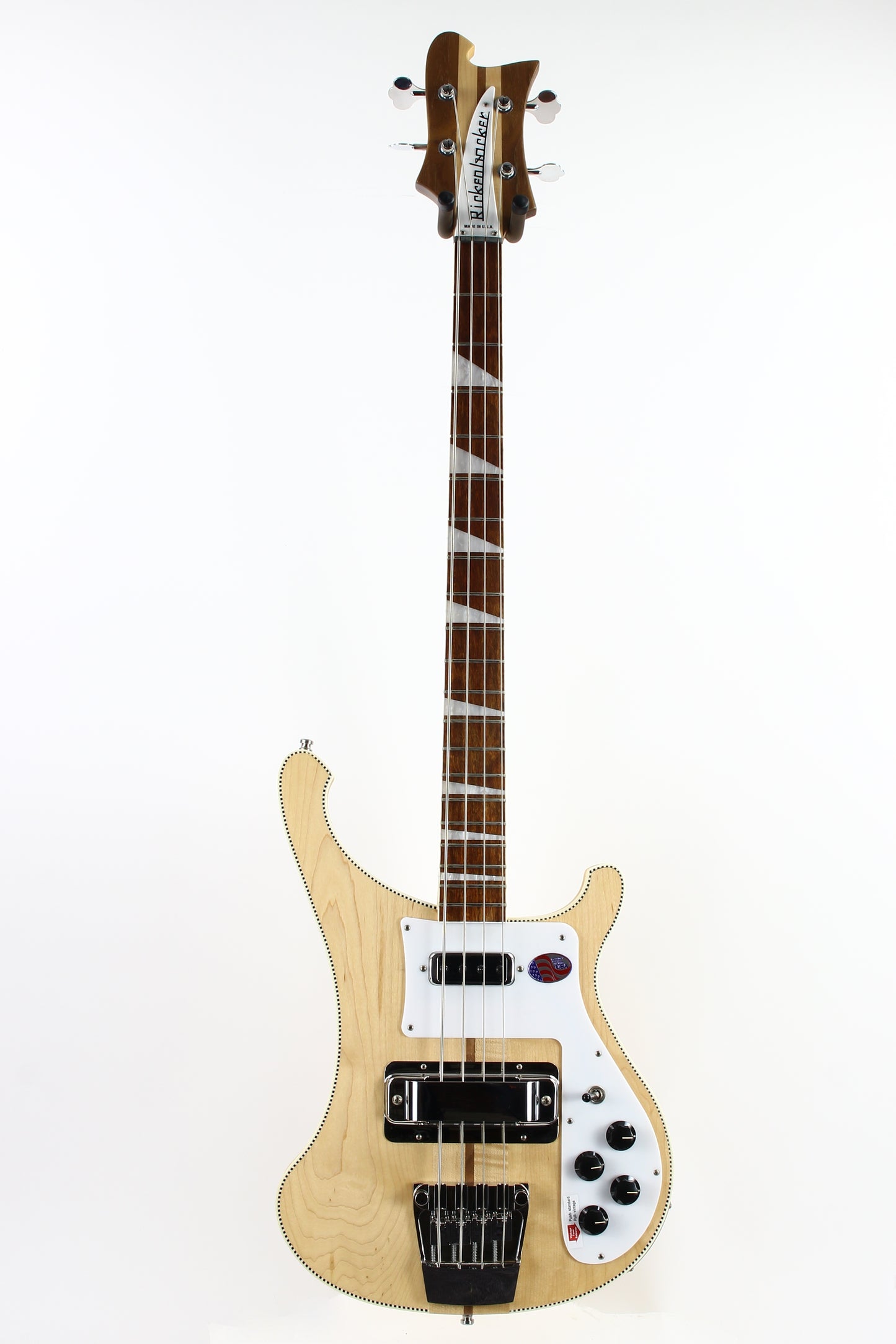 2022 Rickenbacker 4003CB Checkerboard Binding Satin Mapleglo MG