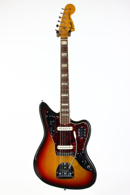 1972 Fender Jaguar Sunburst Vintage Guitar | 100% Original, Offset, Chunky Neck!
